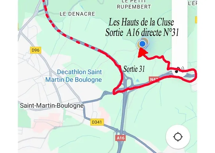 Bed & Breakfast Les Hauts De La Cluse 4*